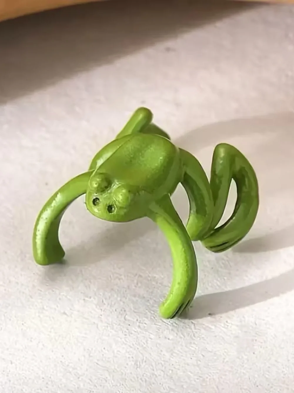 Green Frog Ear Cuff Earring #2520